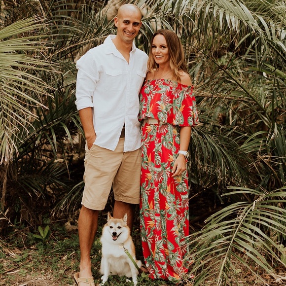 Red Dress Boutique Dresses & Skirts - Red dress boutique off the shoulder maxi dress